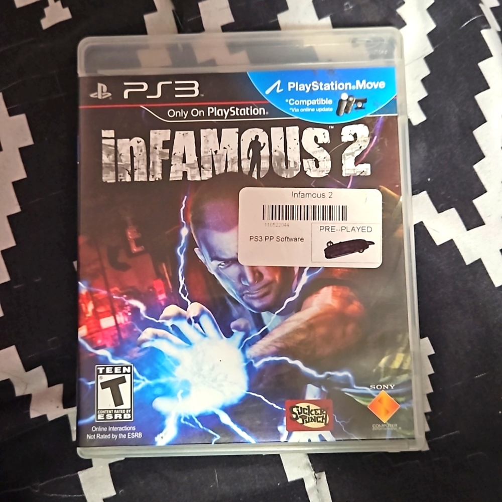 Infamous 2 PS3 video game